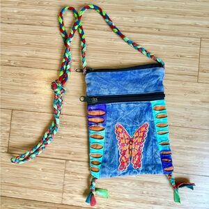 Boho butterfly bag